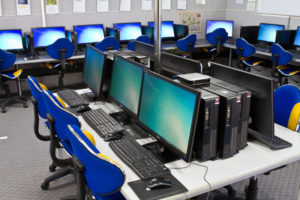 Computer lab at STMCPS